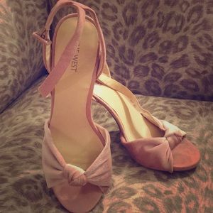 Nine West Velvet, Pink, Pumps